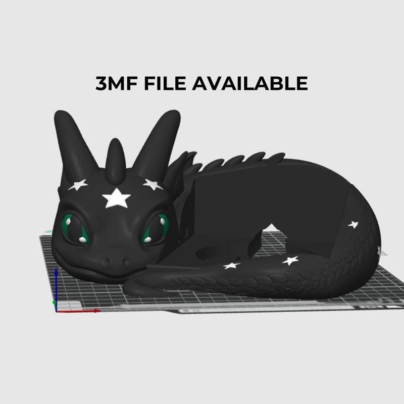 Galactic Starlight Dragon – Suitable for Toniebox