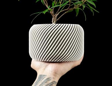 Slant Planter Pot by MODERN MACHINE