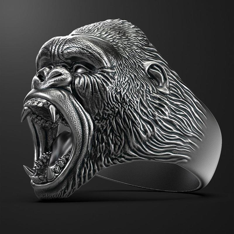 ring  head of a gorilla