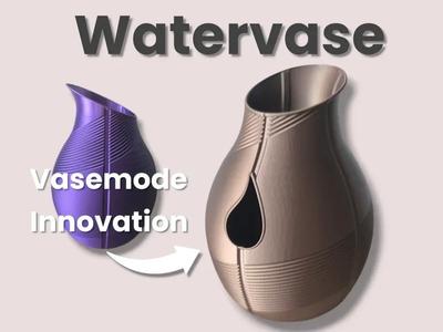 Watervase – #CutVase Special Spiral Mode