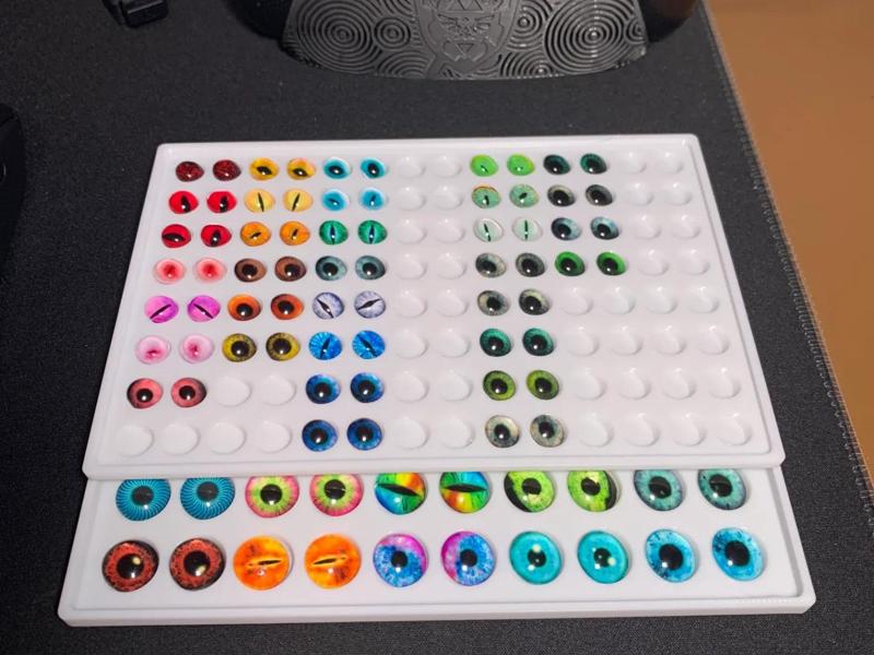 Simulated Eyes Glass Eyes Artificial Eyes Storage