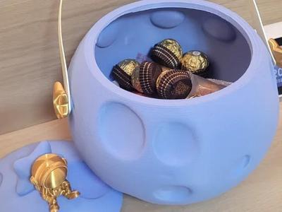 Astronaut-themed snack jar