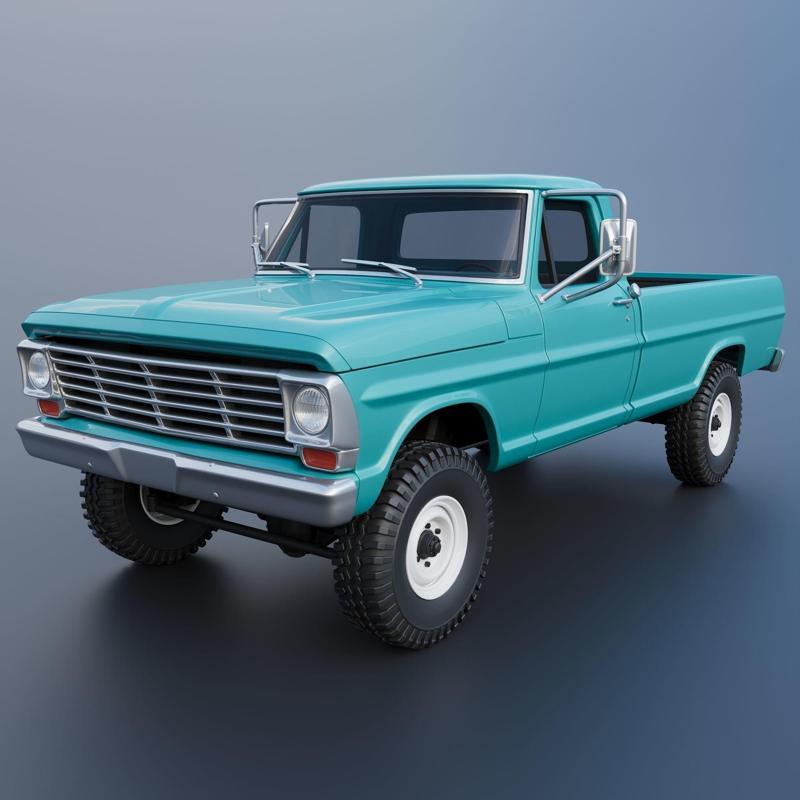 Pickup Truck F250 1969