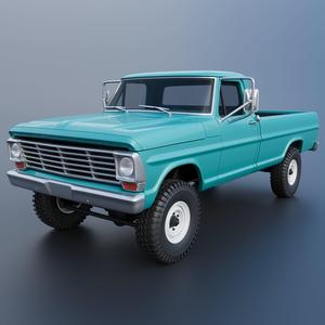 Pickup Truck F250 1969