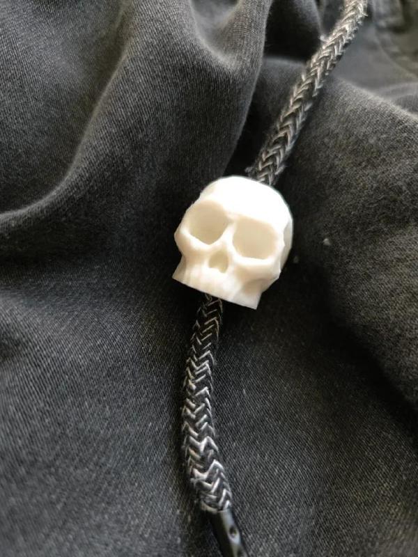 Low-Poly Skull Beads