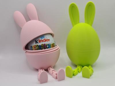 Kinder Egg Bunny Surprise Holder