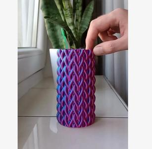 Knitted Vase Coarse (vase mode)