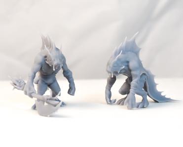Fishmen – DnD Characters – 3 Poses