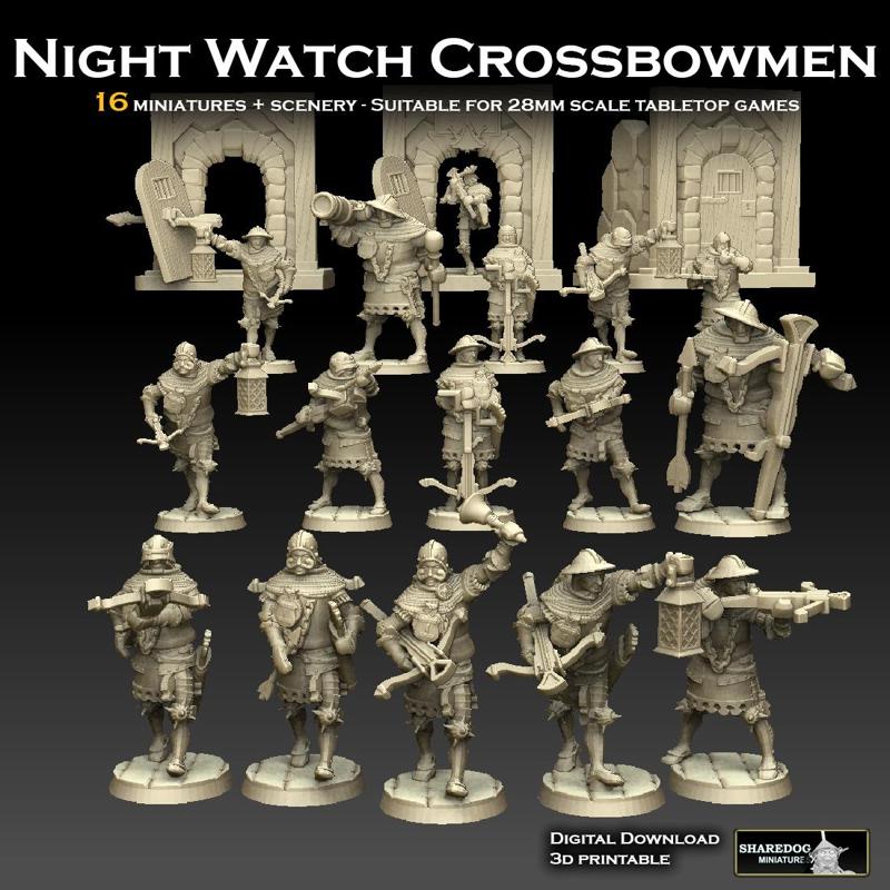 Night Watch Crossbowmen