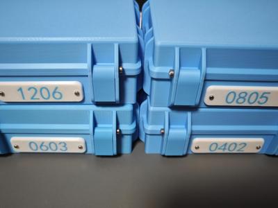 Surface Mount Resistor Capacitor Storage Box