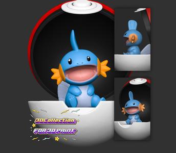 Mudkip cute – Free 3D print model
