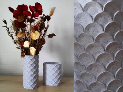 “Fishscale” Vase & Planter