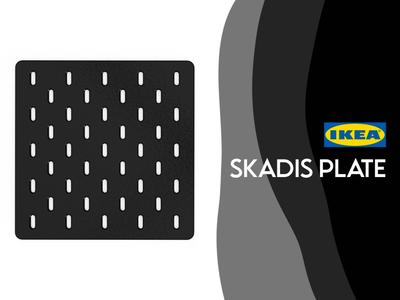 IKEA SKADIS PLATE