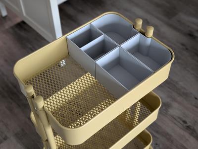 Ikea RÅSKOG organizer trays