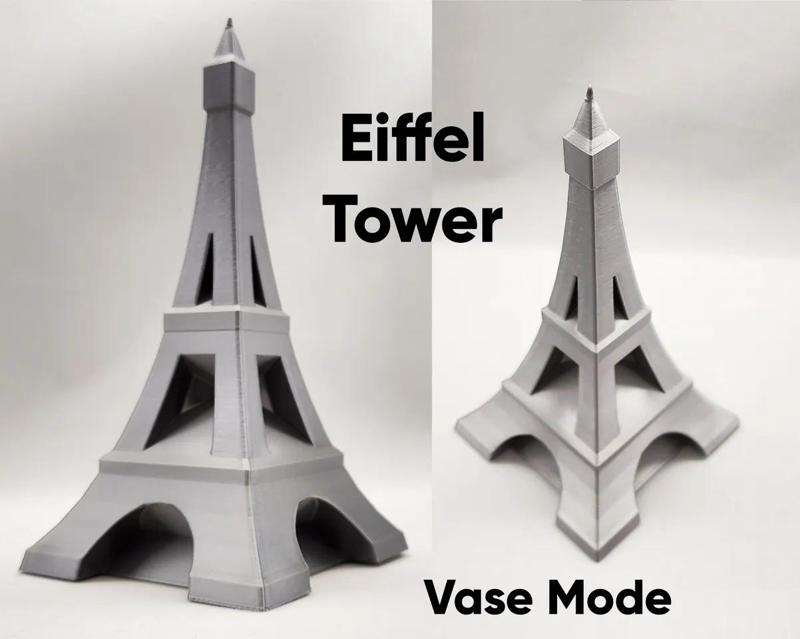 Eiffel Tower ⍙ Vase Mode