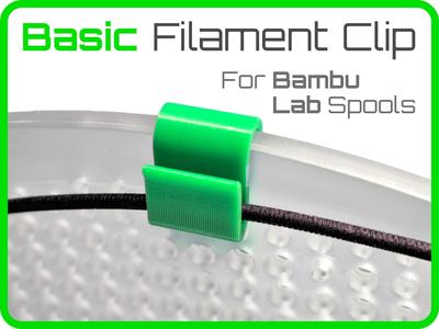 Bambu Spool Filament Clip – Basic