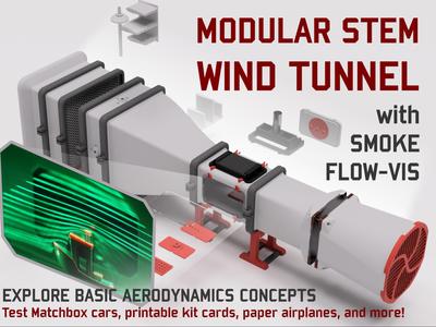 Modular Wind Tunnel for STEM Education