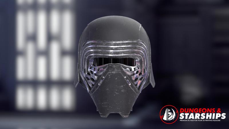 Kylo Ren Helmet – The Force Awakens