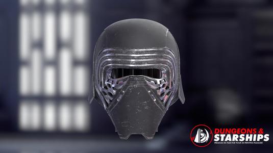 Kylo Ren Helmet – The Force Awakens