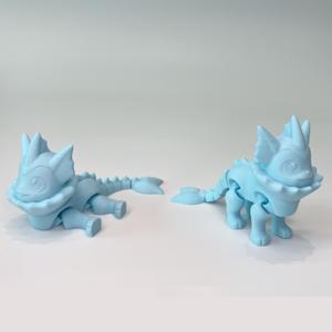 Flexi Vaporeon (Easy Print No Supports)