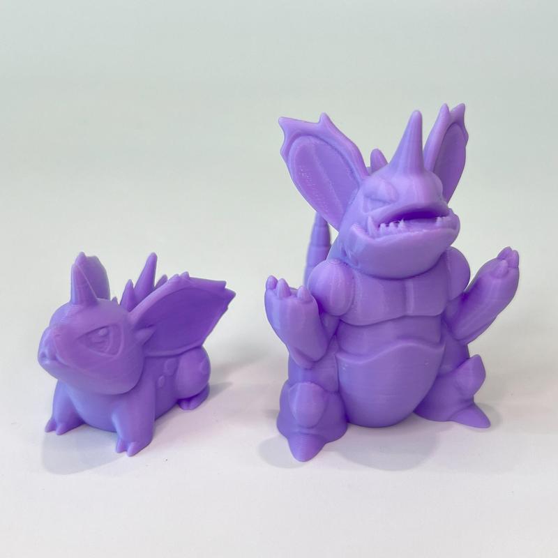 Nidoran & Nidoking (Easy Print No Supports)