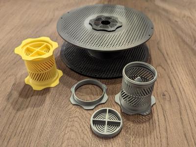 Spool Desiccant/Silica Holder