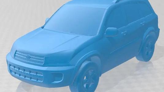 Toyota RAV4 5 Door 2001 Printable Car