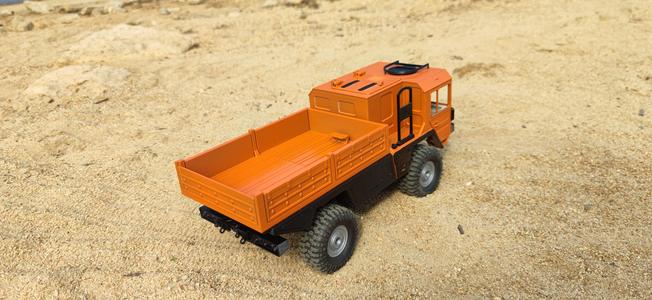 Crawler Baby Cat 1 Flatbed - 1/18 TRX4M RC body attachment