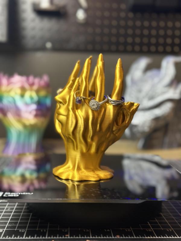Melted Woman Head- Support Free Planter/Jewelry Holder