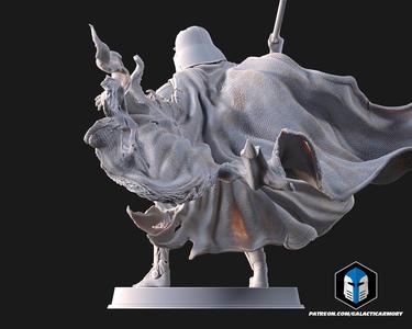 Damaged Darth Vader Figurine – Pose 3 – 3D Print Files
