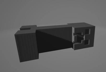 Minecraft Creeper (easiest to print)   