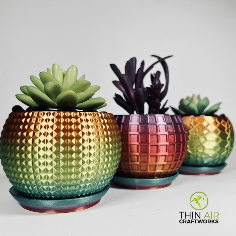 Textured Planter Series