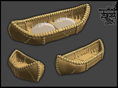 OpenForge - Leather/Hide Canoe