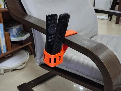 Remote Control Holder Matching IKEA Armrest