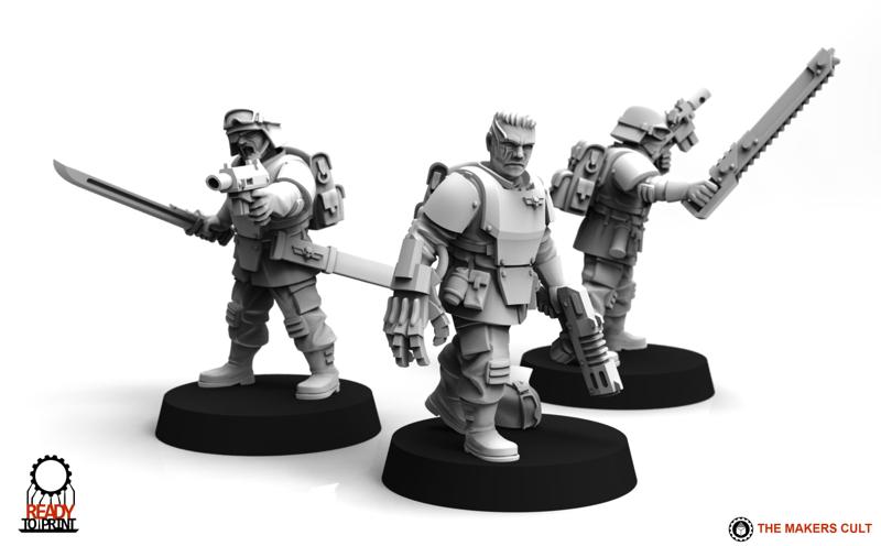 Universal Guard – Infantry Sergeant Builder