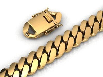 13 MM MIAMI CUBAN LINK CHAIN BRACELET OR NECKLACE