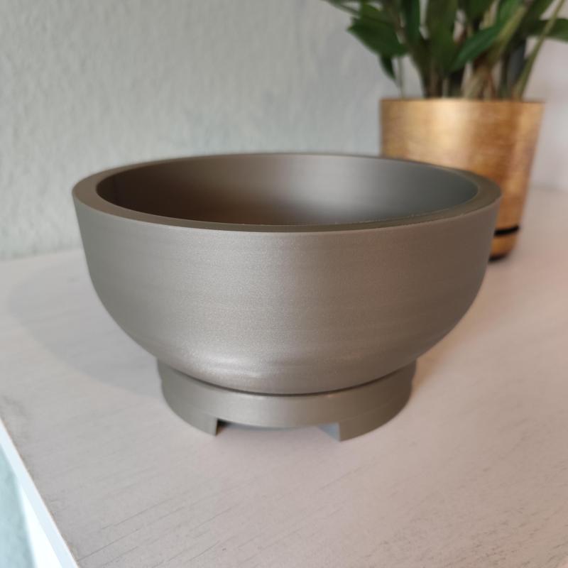 Modern Minimalist Bonsai Pot with Drip Tray