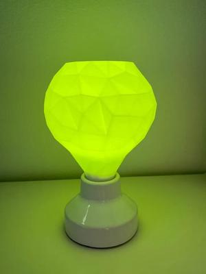 Low Poly Lightbulb Lamp Shade
