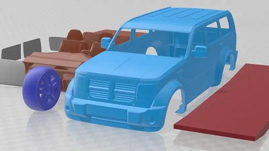Dodge Nitro 2007 Printable Car