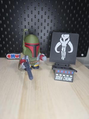 Boba Chunk Multicolor Nameplate and Backer