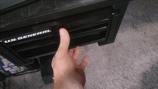 Slide Out Harbor Freight Mini Toolbox Mount 