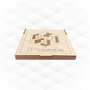 Puzzles toy puzzle board game design laser cut