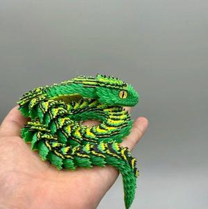 Articulated Bush Viper Snake