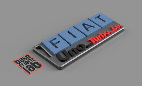Fiat Uno Turbo i.e. – Keychain – Portachiavi – Porte Clès – 钥匙链