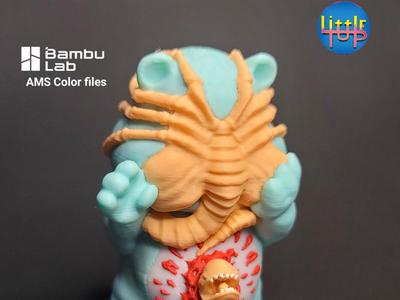 ALIEN FACEHUGGER BEAR