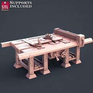Human Carpenter Tablesaw