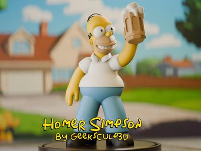 The Simpsons - Homer Simpson Collectible Figurine
