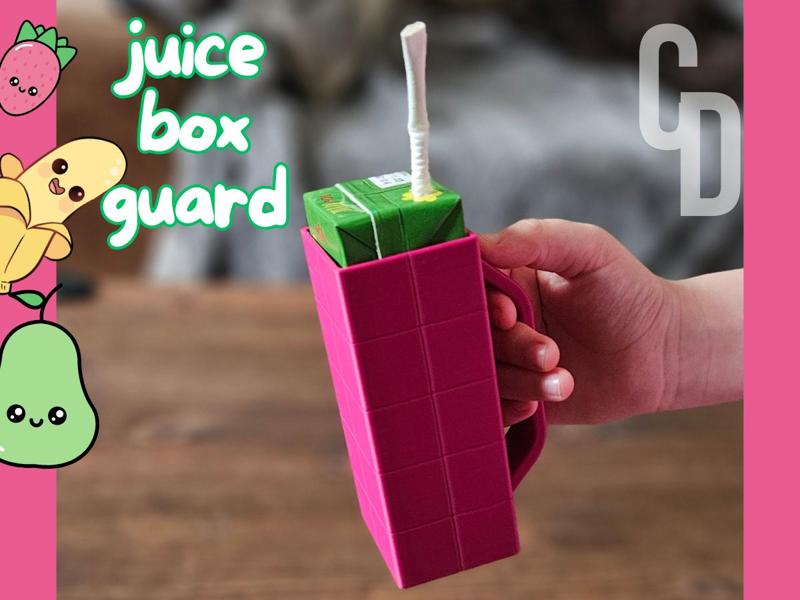 Juice box holder