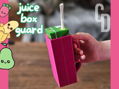 Juice box holder
