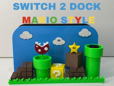 Nintendo Switch 2 Docking Station - Super Mario